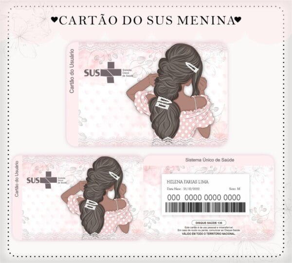 Cartão Sus Mocinha 1