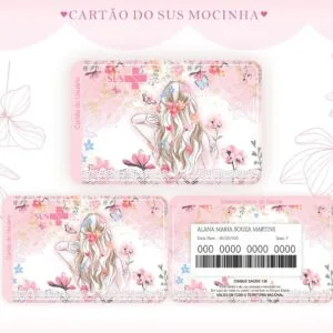 Cartão Sus Mocinha 14 Cartão Sus Mocinha