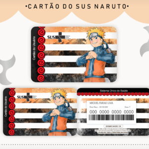 Cartão Sus Naruto - Arquivo Digital