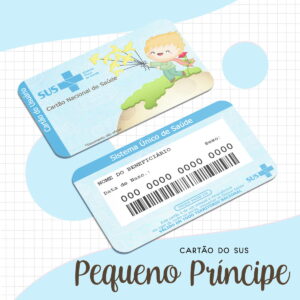 Cartão Sus O Pequeno Príncipe - Arquivo Digital