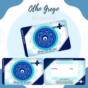 Cartão Sus Olho Grego 18 Cartão Sus Olho Grego