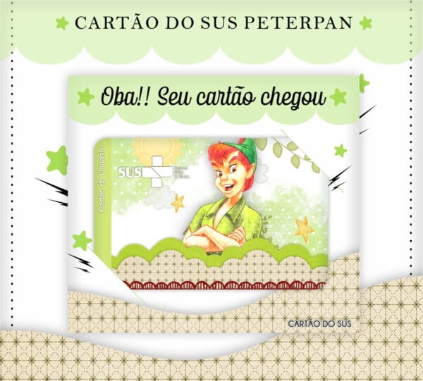 Cartão Sus Peter Pan