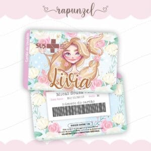 Cartão Sus Rapunzel