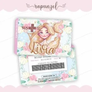 Cartão Sus Rapunzel