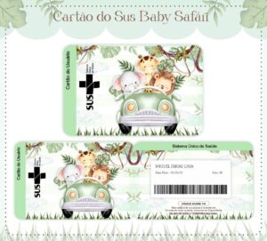 Cartão Sus Safari Verde