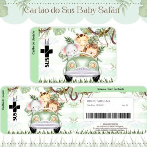 Cartão Sus Safari Verde