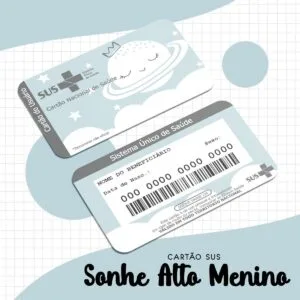 Cartão Sus Sonhe Alto Menino 13 Cartão Sus Sonhe Alto Menino