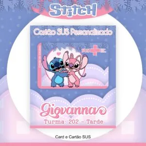 Cartão Sus Stitch 7 Cartão Sus Stitch