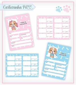 Carteirinha Vacinação Pets