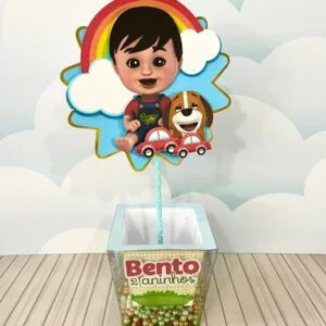 Centro de Mesa Bento e Totó 25 Centro de Mesa Bento e Totó