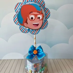 Centro de Mesa Blippi Acetato -studio e pdf 25 Centro de Mesa Blippi Acetato -studio e pdf