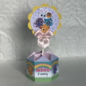 Centro de Mesa Bolofofos Rosa