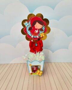 Centro de Mesa Chapeuzinho Vermelho -studio e pdf