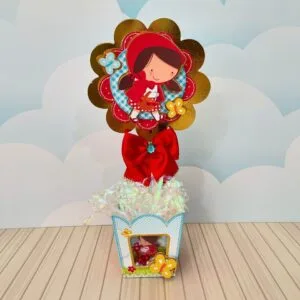 Centro de Mesa Chapeuzinho Vermelho -studio e pdf 24 Centro de Mesa Chapeuzinho Vermelho -studio e pdf