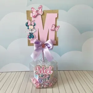Centro de Mesa Minnie Acetato 22 Centro de Mesa Minnie Acetato
