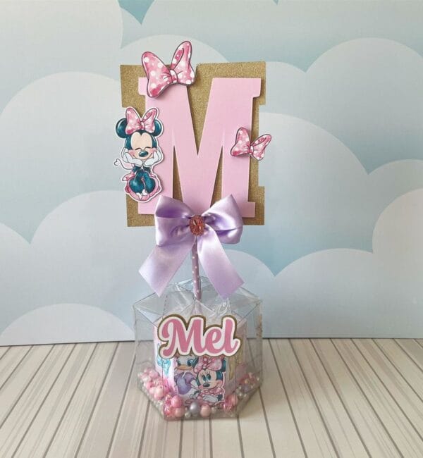 Centro de Mesa Minnie Acetato