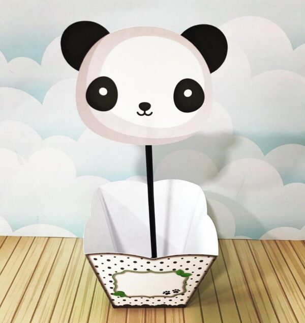 Centro De Mesa Panda Menino