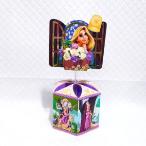 Centro de Mesa Rapunzel Enrolados