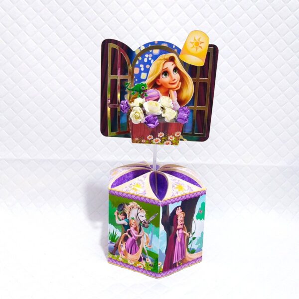 Centro de Mesa Rapunzel Enrolados