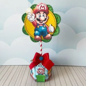 Centro de Mesa Super Mario