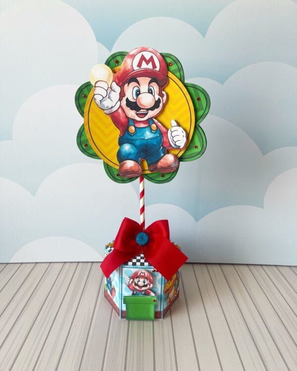 Centro de Mesa Super Mario
