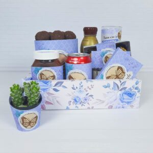 CESTA DOCES BORBOLETA DIA DAS MÃES