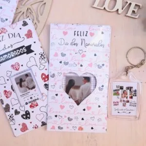 Chaveiro Card Dia dos Namorados 19 Chaveiro Card Dia dos Namorados
