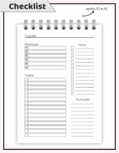 Checklist Neutro