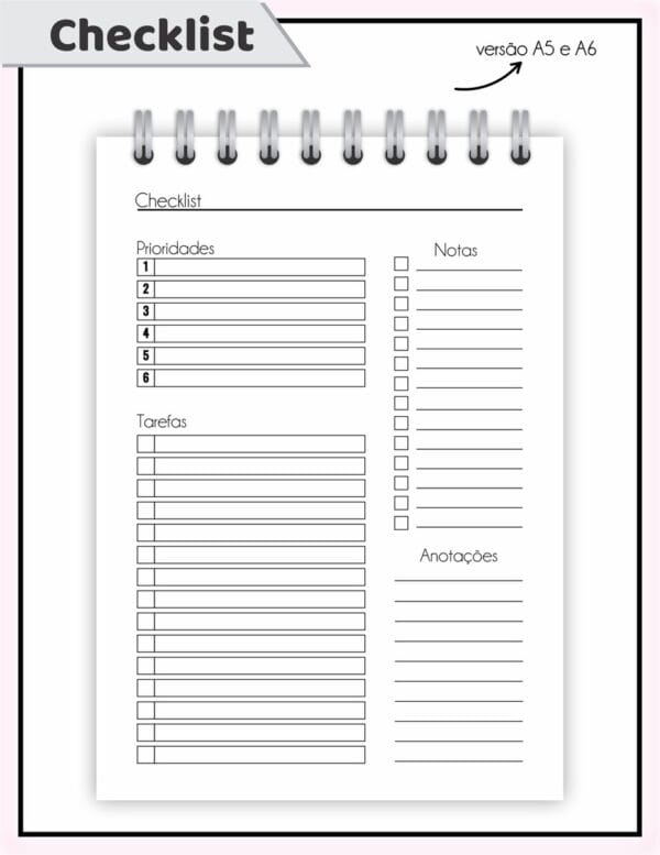 Checklist Neutro