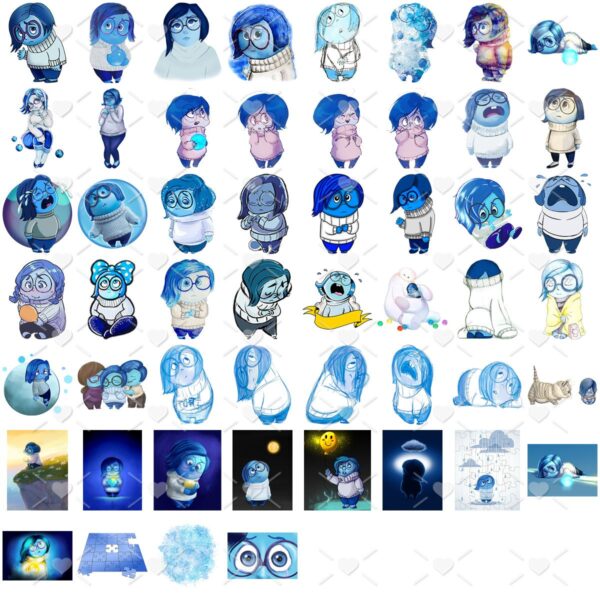 Cliparts Divertida-Mente Png Tristeza Imagens Sem Fundo P2