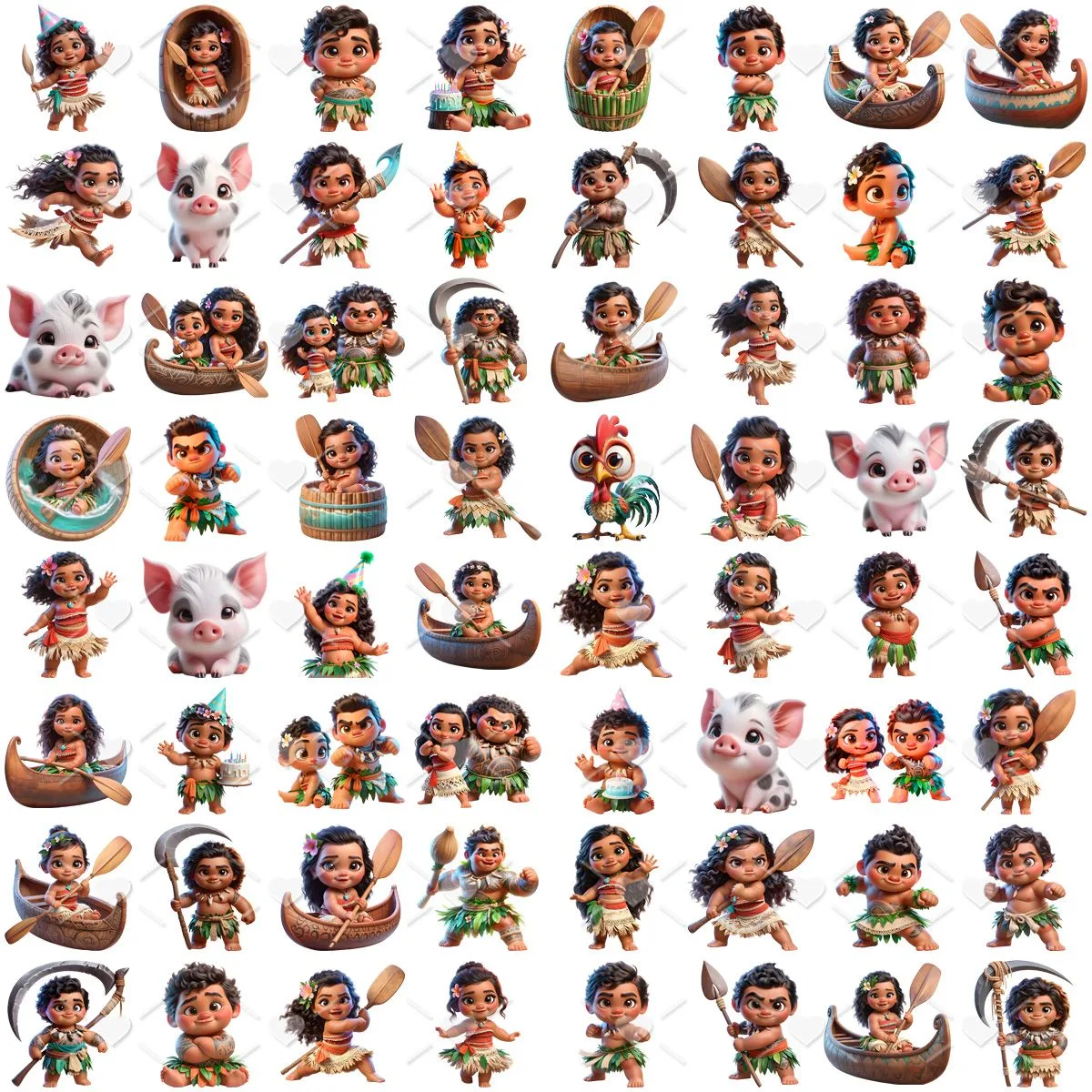 Cliparts Moana Baby Imagens Png Transparente 3D Cute Bebê 2 Cliparts Moana Baby Imagens Png Transparente 3D Cute Bebê