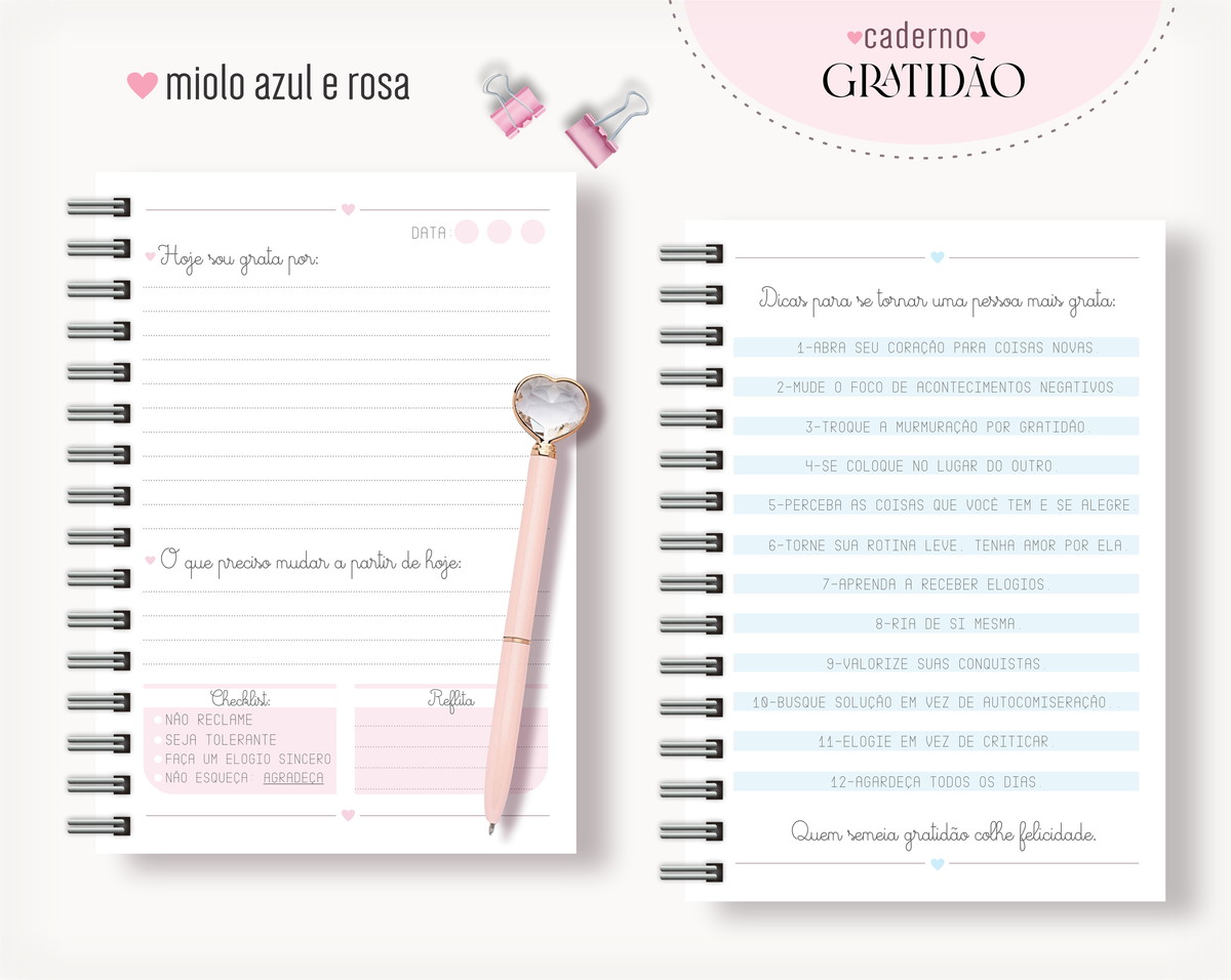 Coleção Agendas Gratidão - Arquivo Digital 3 Coleção Agendas Gratidão - Arquivo Digital