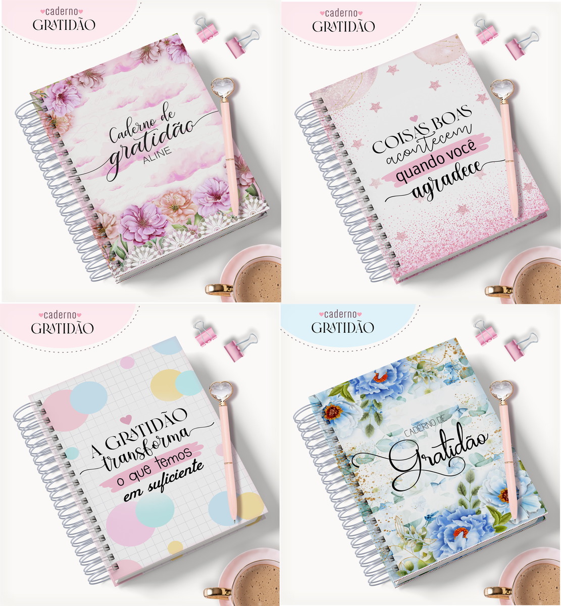 Coleção Agendas Gratidão - Arquivo Digital 1 Coleção Agendas Gratidão - Arquivo Digital