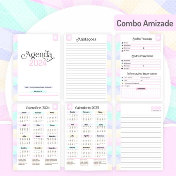 Coleção Amizade Encadernação
