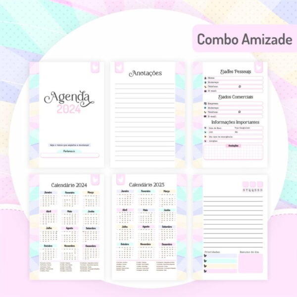 Coleção Amizade Encadernação