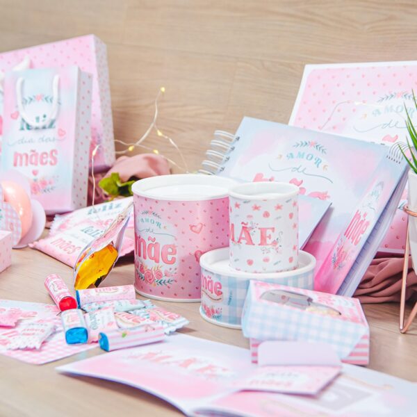 Coleção Amor de Mãe Kit Digital + Encadernação + Imprimíveis