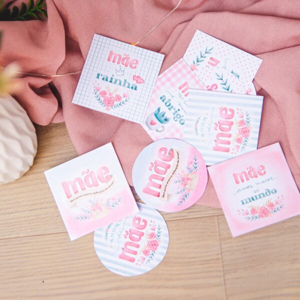 Coleção Amor de Mãe Kit Digital + Encadernação + Imprimíveis