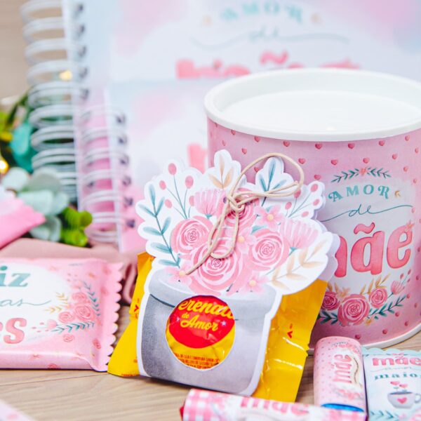 Coleção Amor de Mãe Kit Digital + Encadernação + Imprimíveis