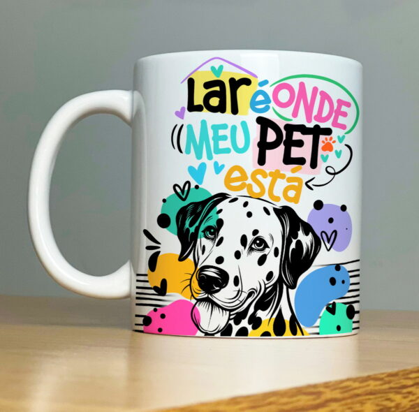 Coleção Artes para Sublimação Caneca Pets