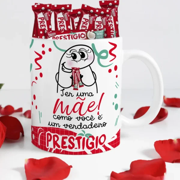 Coleção de Arte para Caneca Dia das Mães - Flork Chocolate