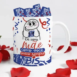 Coleção de Arte para Caneca Dia das Mães - Flork Chocolate