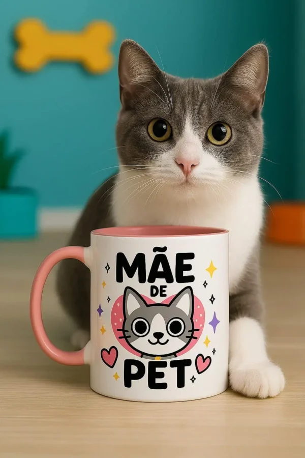 Coleção de Designs para Canecas do Dia das Mães em JPG