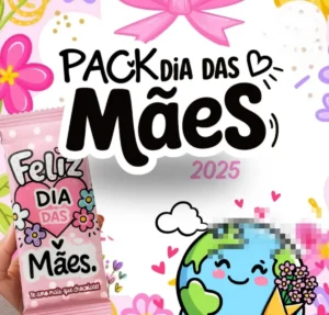 Coleção de Designs para Canecas do Dia das Mães em JPG