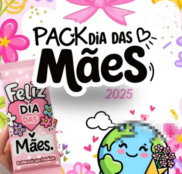 Coleção de Designs para Canecas do Dia das Mães em JPG