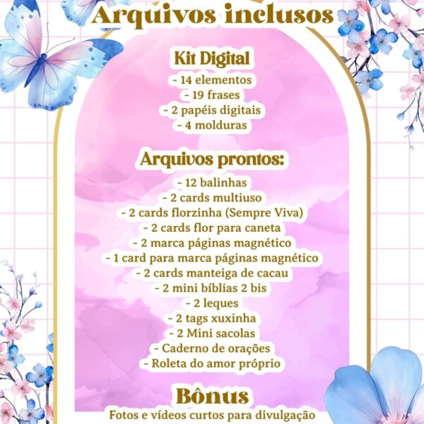 Coleção Dia da Mulher 2025: Delicadeza e Poder em PNG
