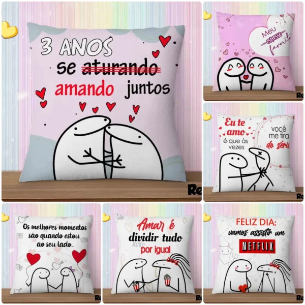 Coleção Dia dos Namorados: Artes para Almofadas no Photoshop