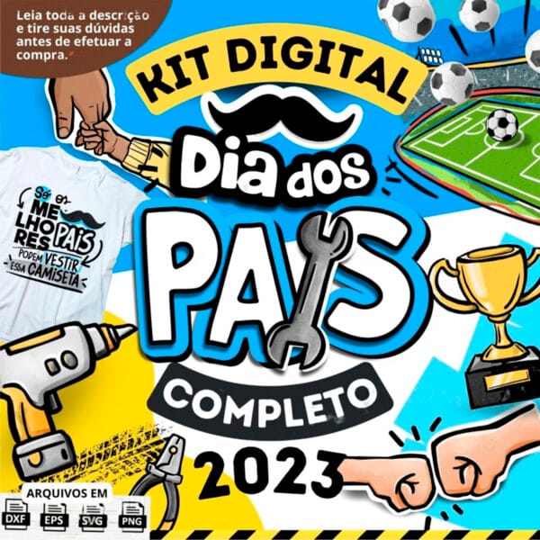 Coleção Dia dos Pais 2023 Ilustrações P Personalizados