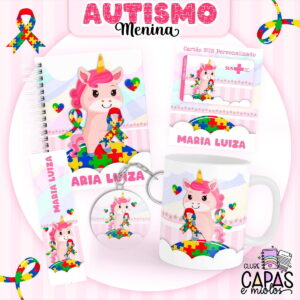 Coleção Encadernação Autismo Menina