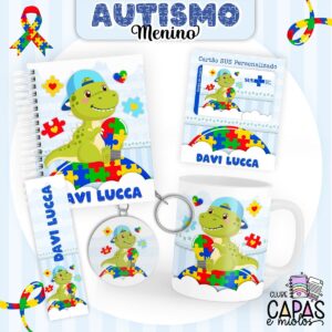 Coleção Encadernação Autismo Menino