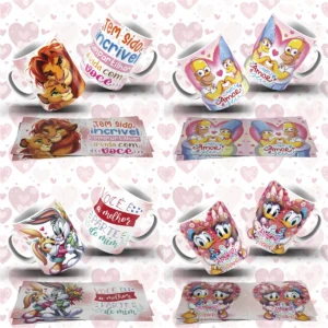 Coleção Exclusiva de Artes para Caneca Dia dos Namorados
